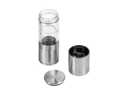 Двойная мельница Twin для соли и перца, 304 сталь Двойная мельница Twin для соли и перца, 304 сталь