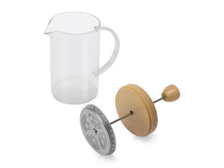 Френч-пресс Siesta с деревянной крышкой, 800мл Френч-пресс Siesta с деревянной крышкой, 800мл