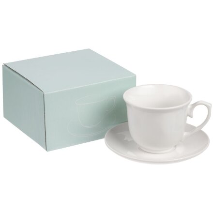 Чайная пара Small Talk, белая Чайная пара Small Talk, белая