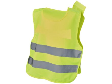 Защитный жилет на липучках Odile для детей 3-6 лет, неоново-желтый Защитный жилет на липучках Odile для детей 3-6 лет, неоново-желтый