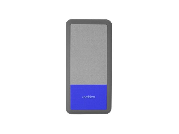 Внешний аккумулятор Rombica NEO Bright 6C, синий с нанесением логотипа