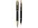 Набор Parker IM Core Black GT: ручка шариковая, ручка перьевая