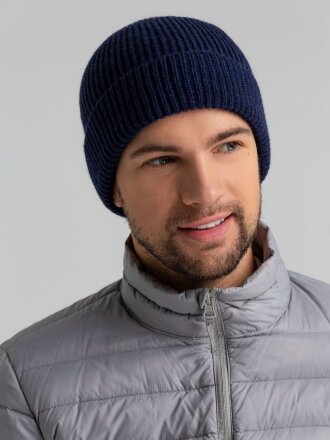 Шапка Bernard, темно-синяя Шапка Bernard, темно-синяя