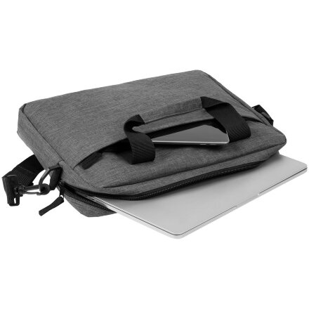 Сумка для ноутбука Delegate, серая Сумка для ноутбука Delegate, серая