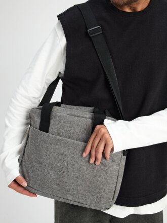 Сумка для ноутбука Delegate, серая Сумка для ноутбука Delegate, серая