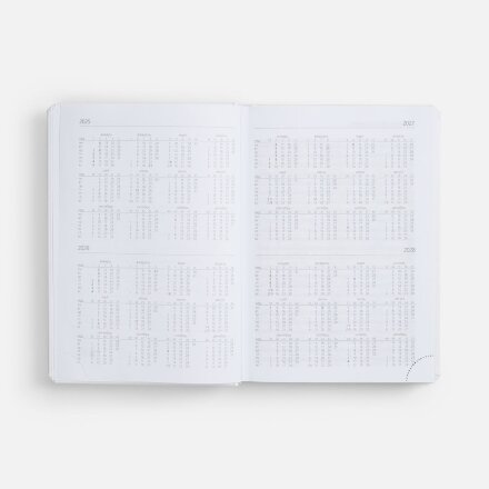 Ежедневник Nebraska, недатированный, белый Ежедневник Nebraska, недатированный, белый