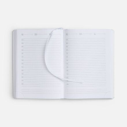 Ежедневник Nebraska, недатированный, белый Ежедневник Nebraska, недатированный, белый