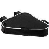 Велосумка на раму BikeLine Mini, черная с белым Велосумка на раму BikeLine Mini, черная с белым