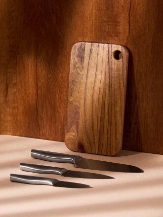 Набор для мяса Meateam с ножами и разделочной доской