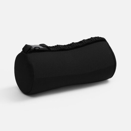 Подушка автомобильная на подголовник Roadie, черная Подушка автомобильная на подголовник Roadie, черная