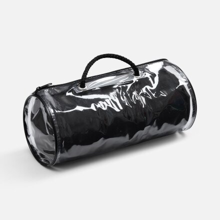 Подушка автомобильная на подголовник Roadie, черная Подушка автомобильная на подголовник Roadie, черная