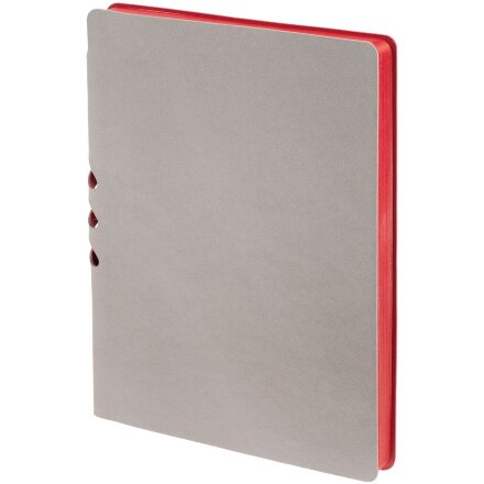 Ежедневник Flexpen, недатированный, серебристо-красный Ежедневник Flexpen, недатированный, серебристо-красный