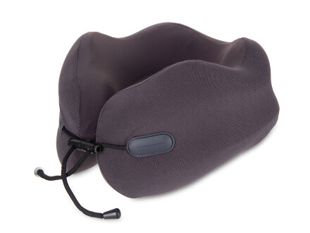 Подушка для путешествий с эффектом памяти Memo Pillow PRO M/L Basque Black Подушка для путешествий с эффектом памяти Memo Pillow PRO M/L Basque Black