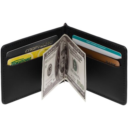 Зажим для купюр Alaska, черный Зажим для купюр Alaska, черный