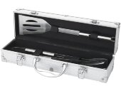 Набор для барбекю в кейсе: лопатка, щипцы, вилка Набор для барбекю в кейсе: лопатка, щипцы, вилка