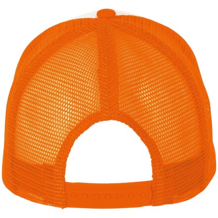 Бейсболка Bubble, оранжевый неон с белым Бейсболка Bubble, оранжевый неон с белым