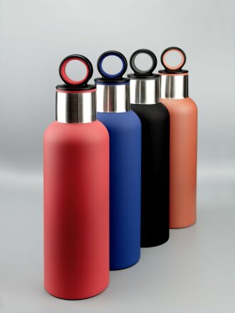 Термобутылка Sherp, красная Термобутылка Sherp, красная