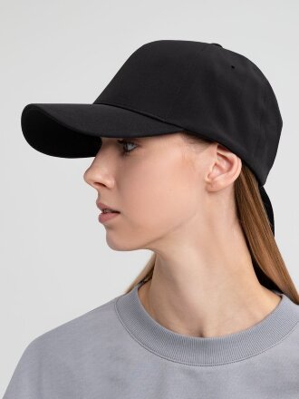 Бейсболка Kosmos, черная Бейсболка Kosmos, черная