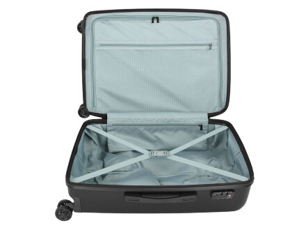 Чемодан BUGATTI Kallisto, чёрный, АБС-пластик, 44,5х26х63,5 см, 65 л Чемодан BUGATTI Kallisto, чёрный, АБС-пластик, 44,5х26х63,5 см, 65 л