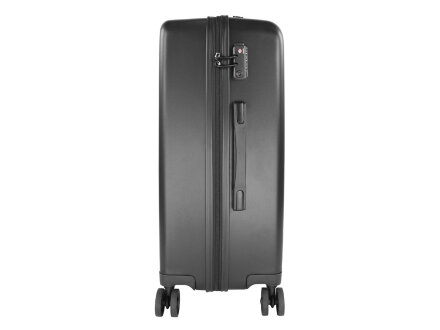 Чемодан BUGATTI Kallisto, чёрный, АБС-пластик, 44,5х26х63,5 см, 65 л Чемодан BUGATTI Kallisto, чёрный, АБС-пластик, 44,5х26х63,5 см, 65 л