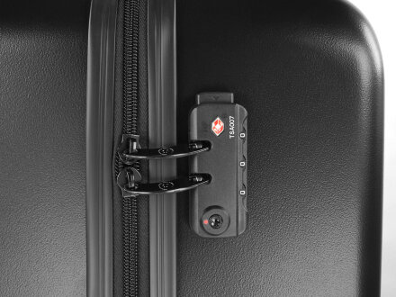 Чемодан BUGATTI Kallisto, чёрный, АБС-пластик, 44,5х26х63,5 см, 65 л Чемодан BUGATTI Kallisto, чёрный, АБС-пластик, 44,5х26х63,5 см, 65 л