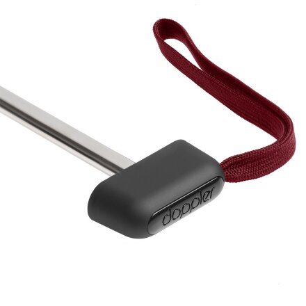 Зонт складной Carbonsteel Slim, красный Зонт складной Carbonsteel Slim, красный