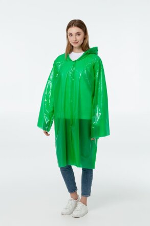 Дождевик-плащ BrightWay, зеленый Дождевик-плащ BrightWay, зеленый