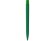 Шариковая ручка RECYCLED PET PEN PRO K transparent GUM soft-touch, зеленый