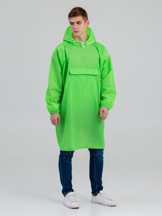 Дождевик-анорак Alatau, зеленое яблоко, единый размер Дождевик-анорак Alatau, зеленое яблоко, единый размер