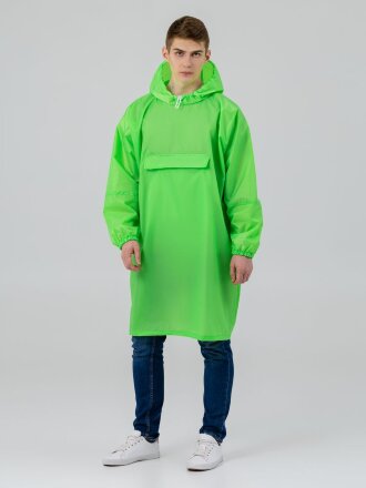 Дождевик-анорак Alatau, зеленое яблоко, единый размер Дождевик-анорак Alatau, зеленое яблоко, единый размер