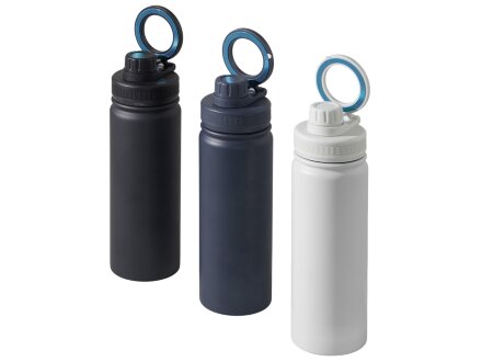 Вакуумная термобутылка с magsafe-держателем INSIDER, 600 мл, синий