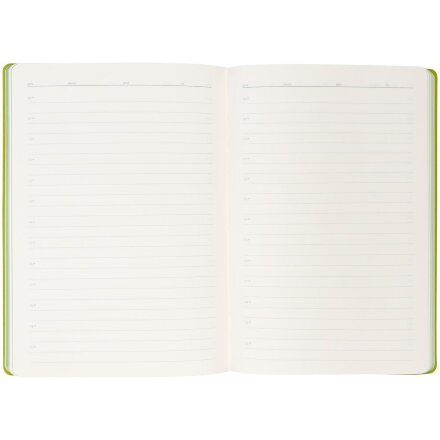 Ежедневник Flexpen Black, недатированный, черный с зеленым Ежедневник Flexpen Black, недатированный, черный с зеленым