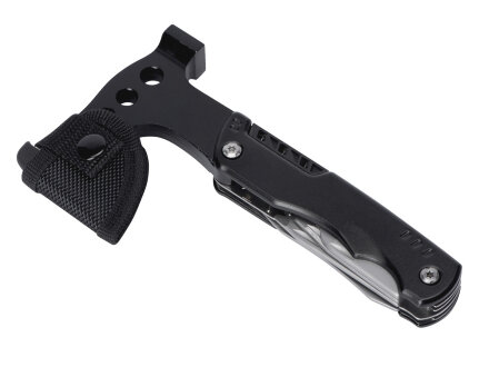 Топор-мультитул 7-в-1 Stalk, черный Топор-мультитул 7-в-1 Stalk, черный