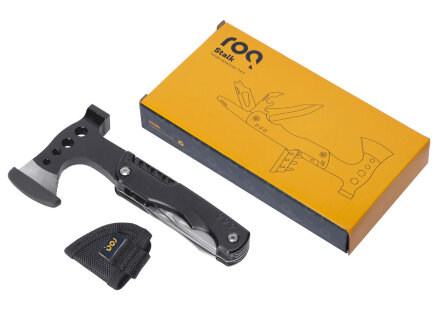 Топор-мультитул 7-в-1 Stalk, черный Топор-мультитул 7-в-1 Stalk, черный