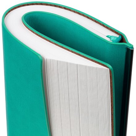 Ежедневник Kroom, недатированный, бирюзовый Ежедневник Kroom, недатированный, бирюзовый