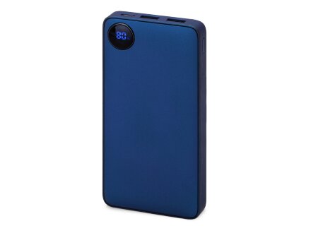 Внешний аккумулятор с дисплеем Mild, 10 000 mAh, синий Внешний аккумулятор с дисплеем Mild, 10 000 mAh, синий