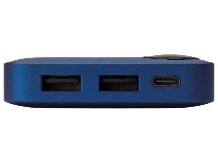 Внешний аккумулятор с дисплеем Mild, 10 000 mAh, синий Внешний аккумулятор с дисплеем Mild, 10 000 mAh, синий