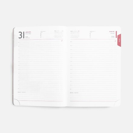 Ежедневник Faro, датированный, черный Ежедневник Faro, датированный, черный