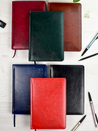 Ежедневник Faro, датированный, черный Ежедневник Faro, датированный, черный