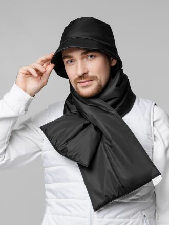 Шарф Shelter, черный Шарф Shelter, черный