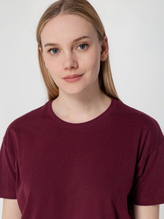 Футболка унисекс Regent 150, бордовая Футболка унисекс Regent 150, бордовая