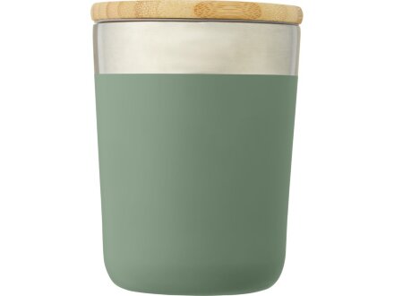Lagan Кружка с медной вакуумной изоляцией объемом 300 мл и бамбуковой крышкой, зеленый Lagan Кружка с медной вакуумной изоляцией объемом 300 мл и бамбуковой крышкой, зеленый
