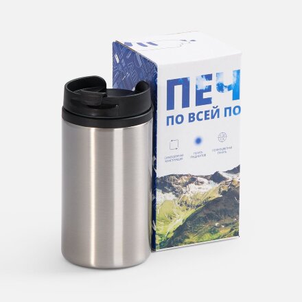 Коробка с полноцветной печатью для термостакана Canella Коробка с полноцветной печатью для термостакана Canella