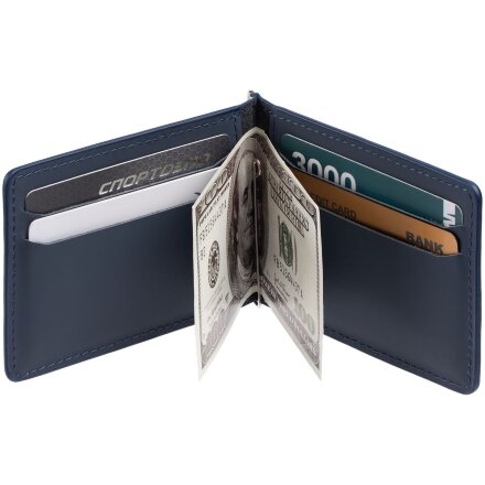 Зажим для купюр Alaska, синий Зажим для купюр Alaska, синий