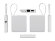 Внешний аккумулятор со встроенным кабелем USB-C Дэнси, 5000 мАч, белый Внешний аккумулятор со встроенным кабелем USB-C Дэнси, 5000 мАч, белый
