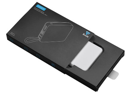 Внешний аккумулятор со встроенным кабелем USB-C Дэнси, 5000 мАч, белый Внешний аккумулятор со встроенным кабелем USB-C Дэнси, 5000 мАч, белый