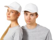 Бейсболка New York 5-ти панельная, белый Бейсболка New York 5-ти панельная, белый