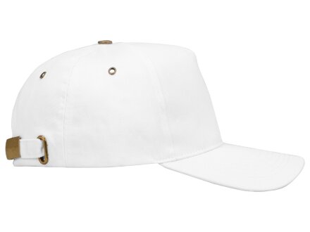 Бейсболка New York 5-ти панельная, белый Бейсболка New York 5-ти панельная, белый