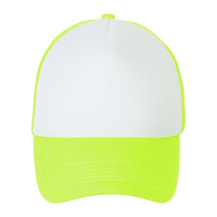 Бейсболка Bubble, желтый неон с белым Бейсболка Bubble, желтый неон с белым