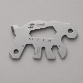 Мини-мультитул карманный Stinger, 55 x 35 мм, 5 функций, медведь, нержавеющая сталь, серебристый, в блистере Мини-мультитул карманный Stinger, 55 x 35 мм, 5 функций, медведь, нержавеющая сталь, серебристый, в блистере